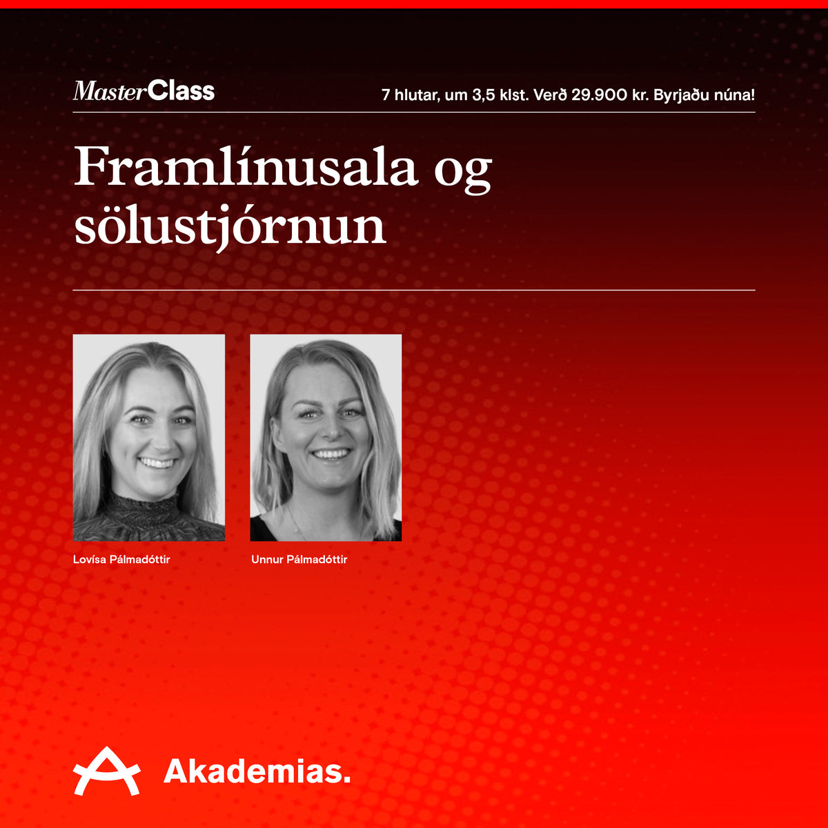 Framlínusala og sölustjórnun