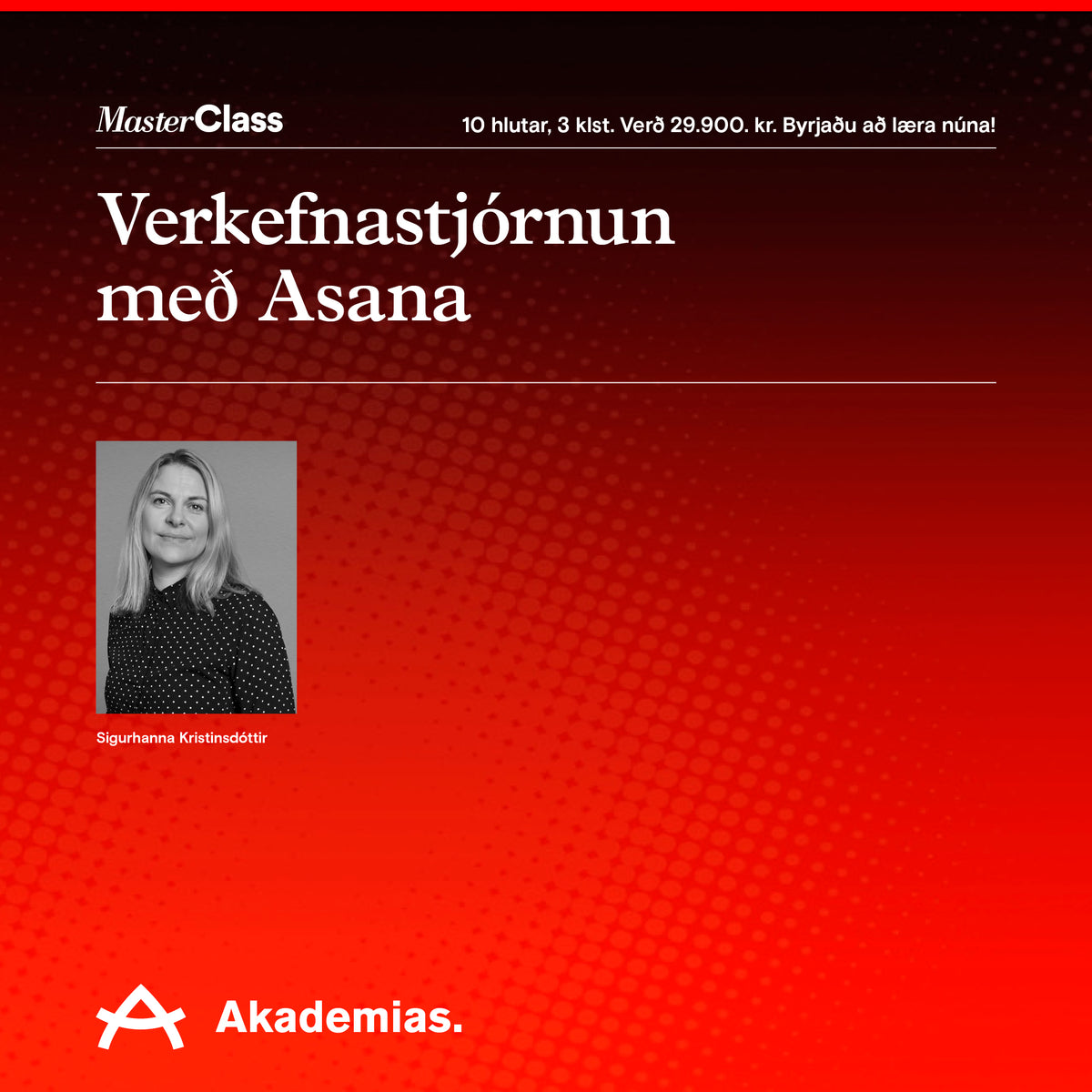 Verkefnastjórnun með Asana